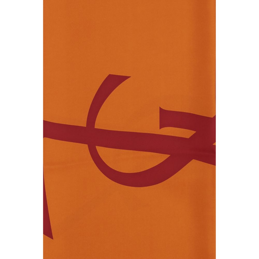 Orange Silk Foulard