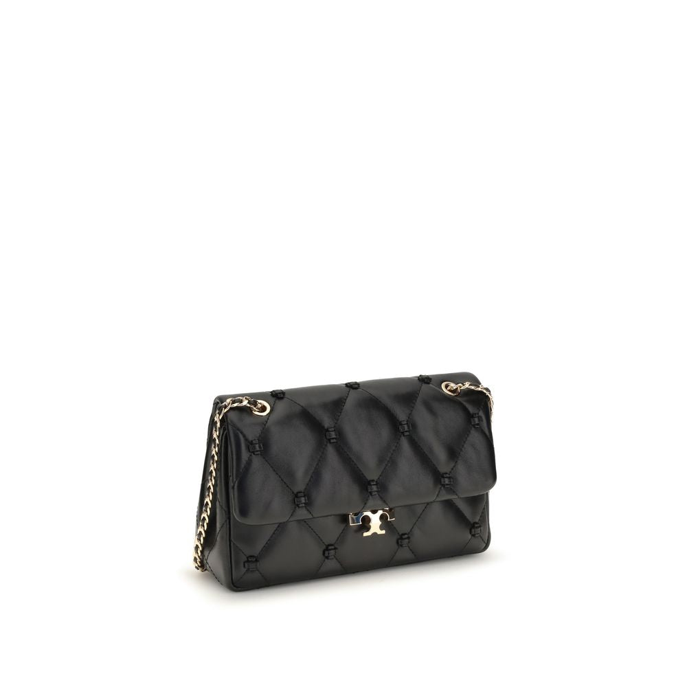 Black Napa Leather / Calf Bos Taurus Shoulder Bag