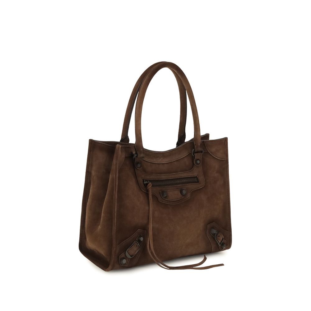 Brown Calf Leather Bos Taurus Handbag