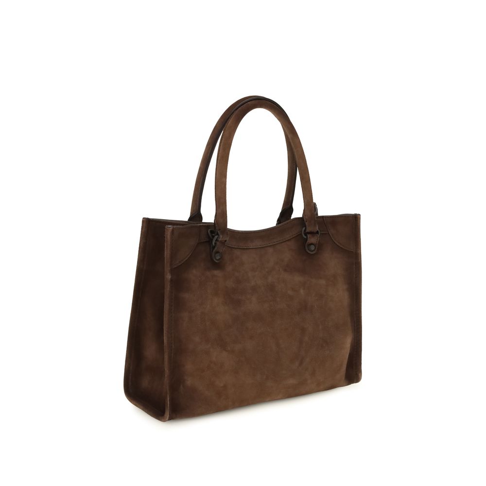 Brown Calf Leather Bos Taurus Shoulder Bag