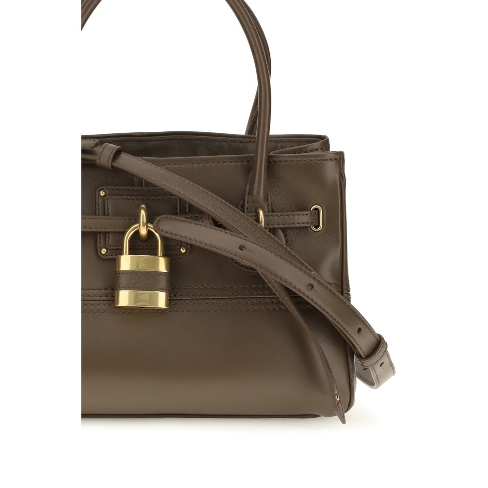 Brown Buffalo Leather Shoulder Bag