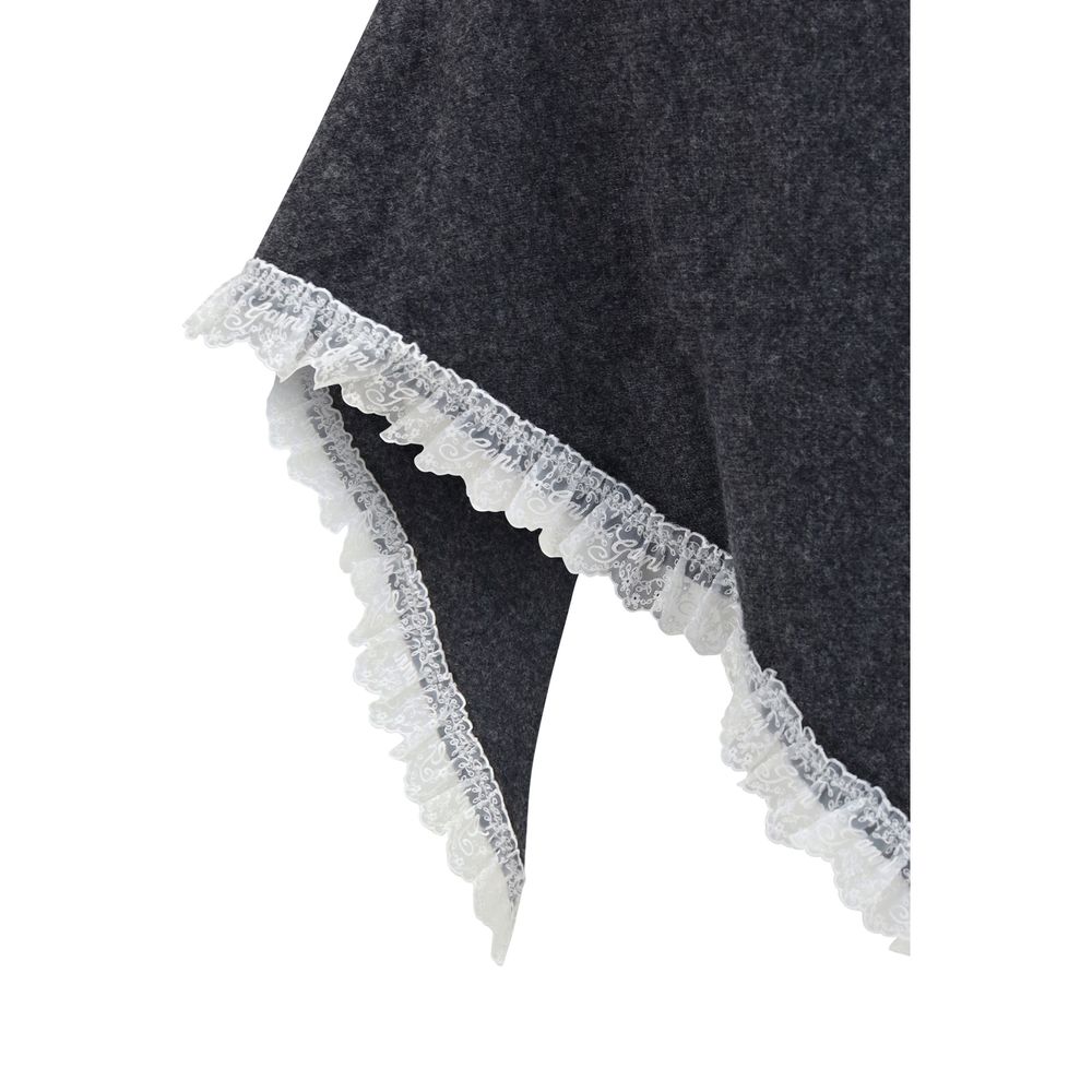 Gray Wool Oves Aries Scarf