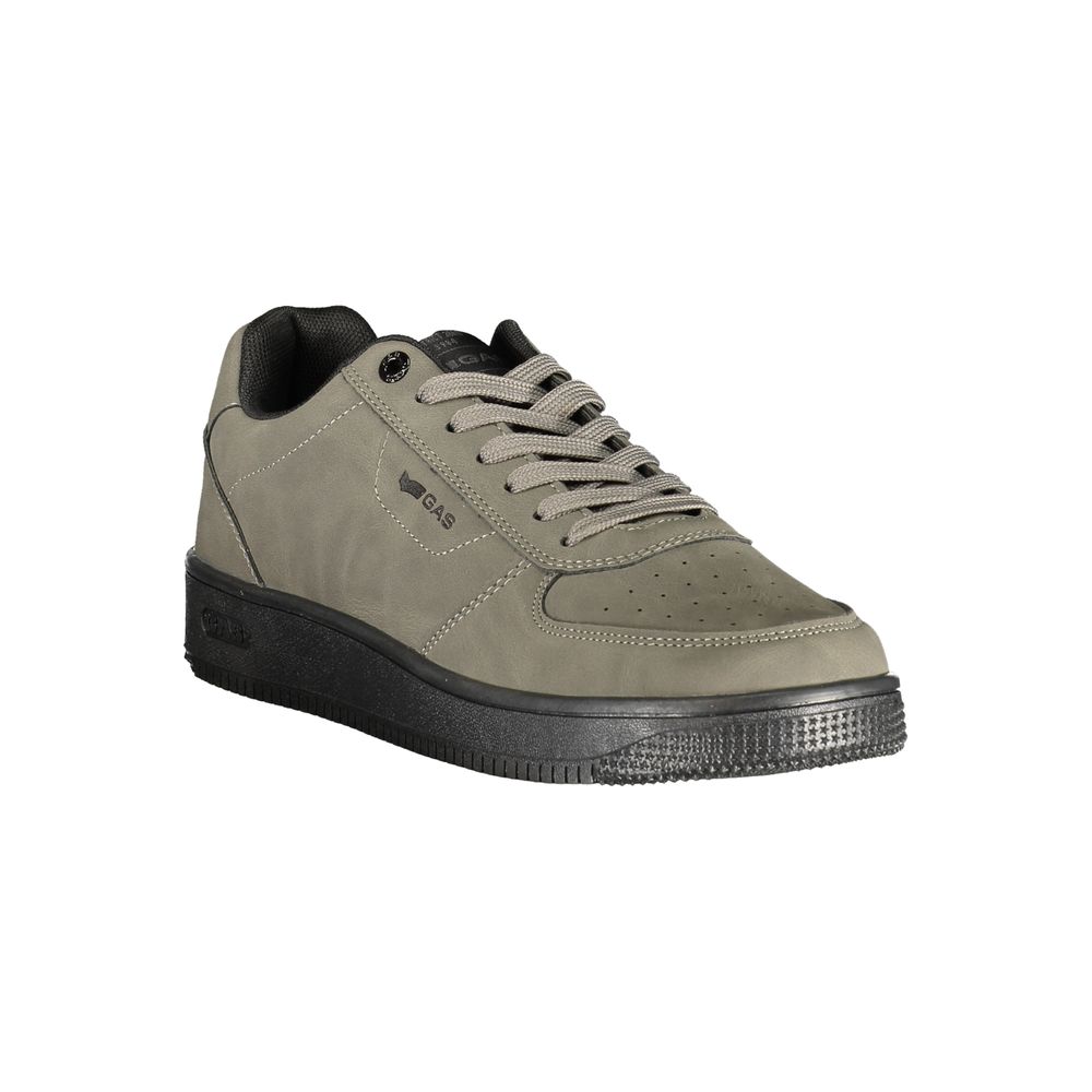 Gray Polyurethane Men's Sneaker
