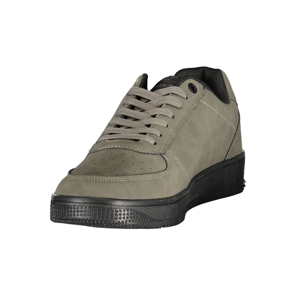 Gray Polyurethane Men's Sneaker