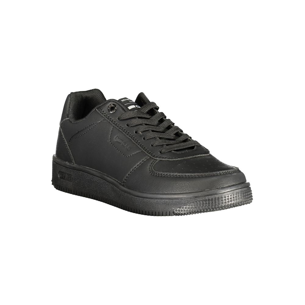 Nero Polyurethane Women's Sneaker