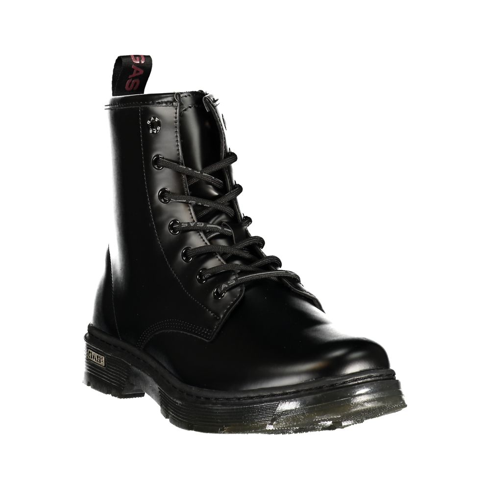Nero Polyurethane Women's Stivaletti