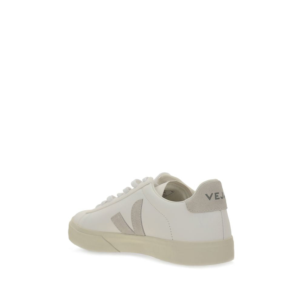 White Calf Leather Bos Taurus Low Top Sneakers