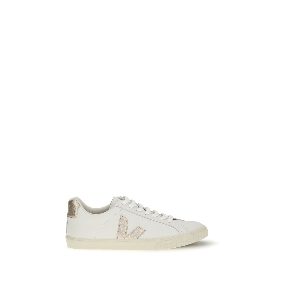 White Calf Leather Bos Taurus Low Top Sneakers