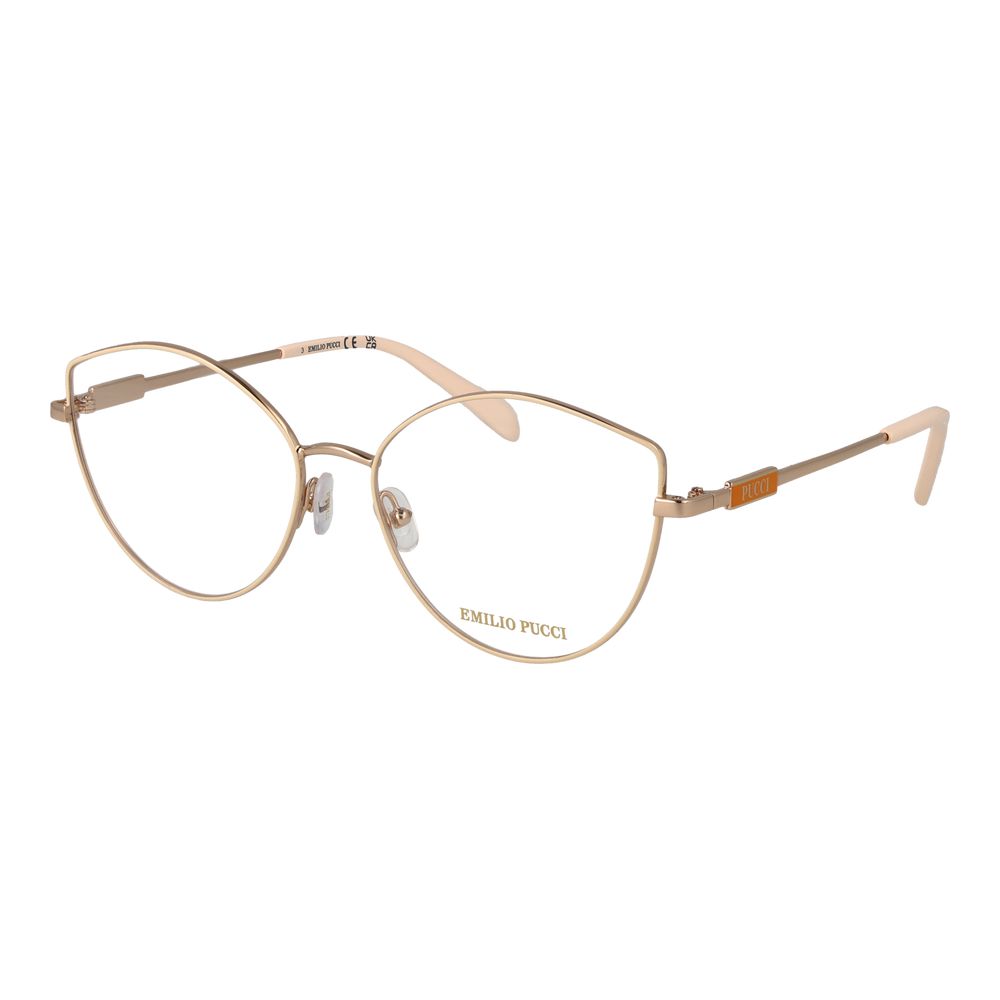 Beige Metal Glasses (Frames)