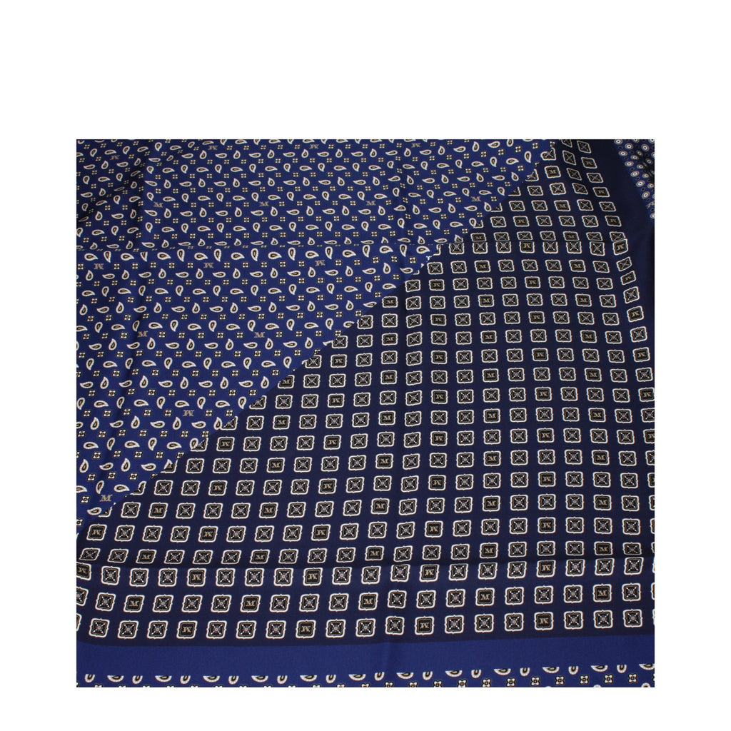 Blue Silk Foulard