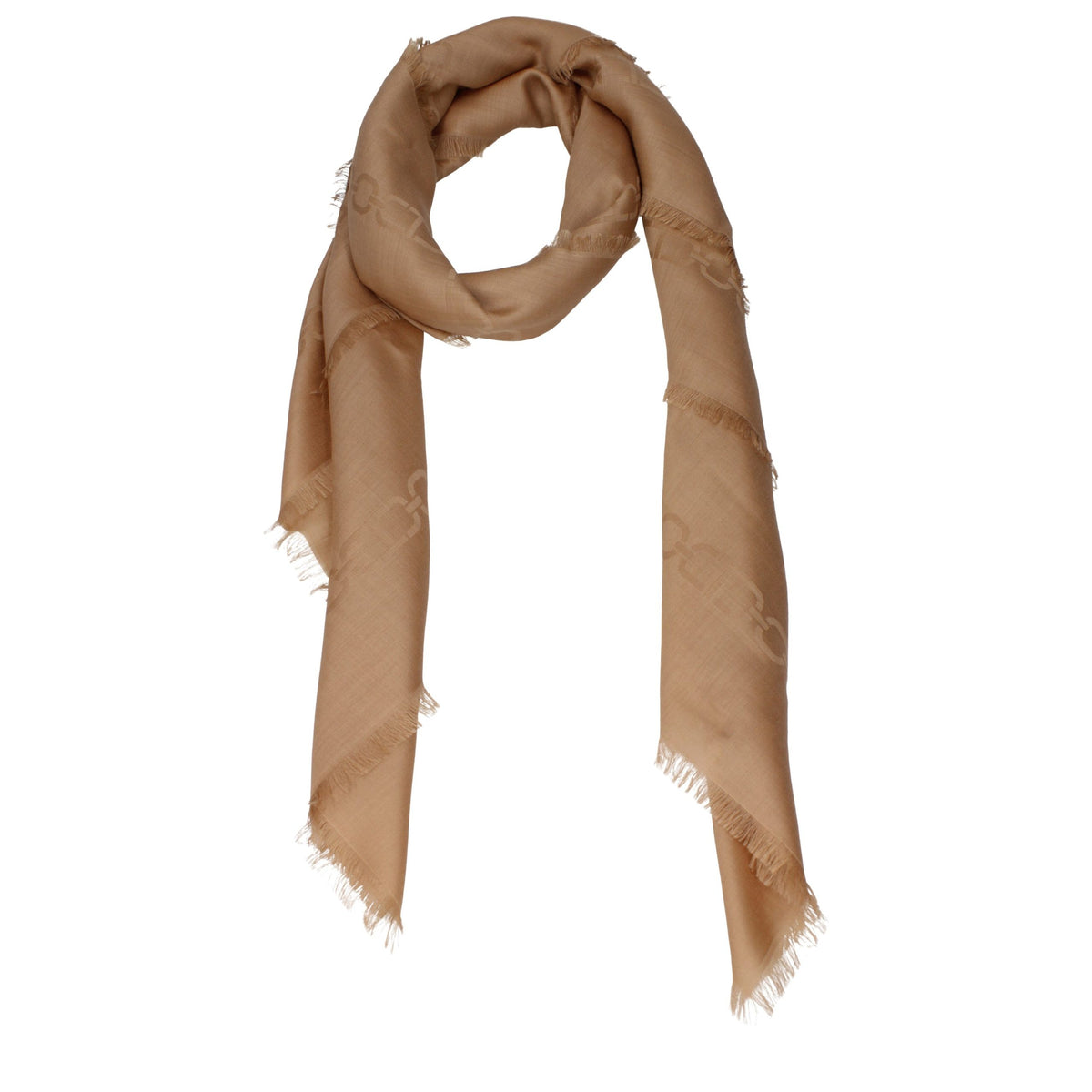Brown Cashmere Foulard