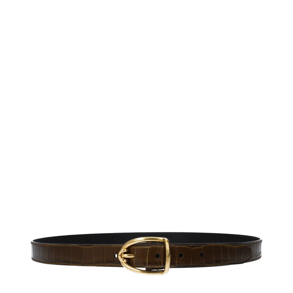 Brown Leather Regular Belt