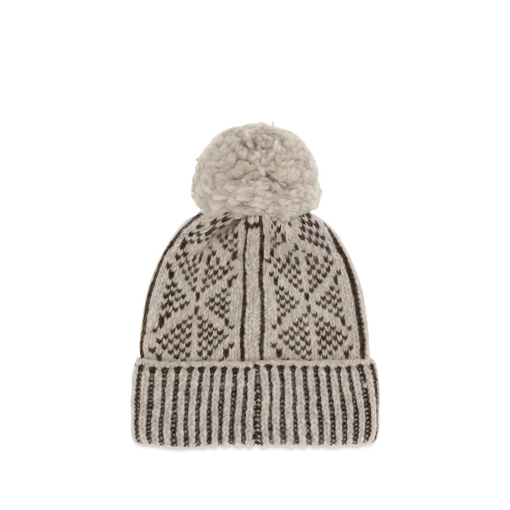 Gray Alpaca Vicugna Pacos Beanie