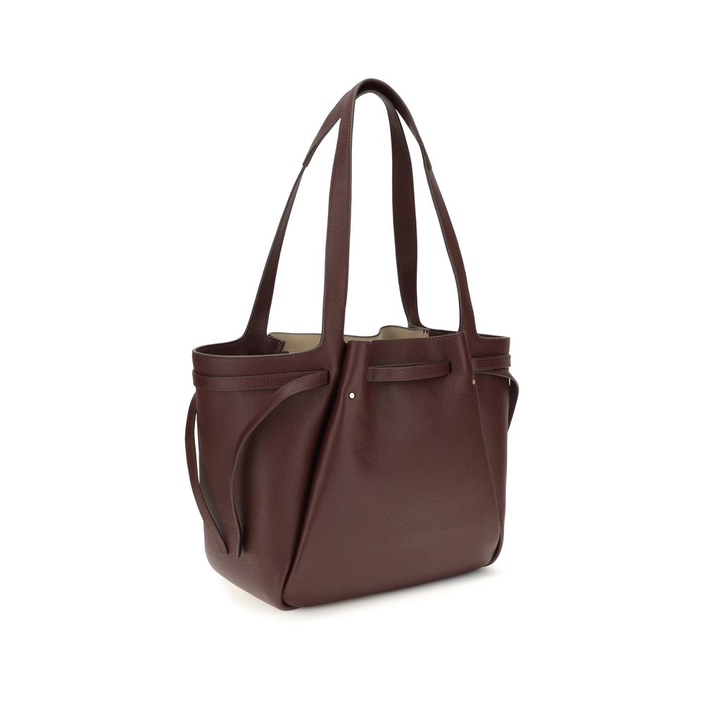 Bordeaux Leather Handbag