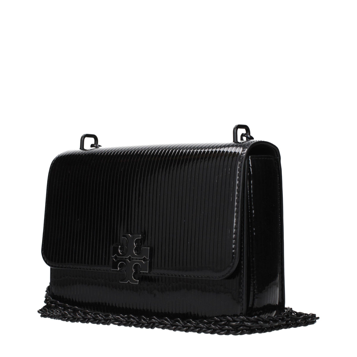 Black Leather Crossbody Bag