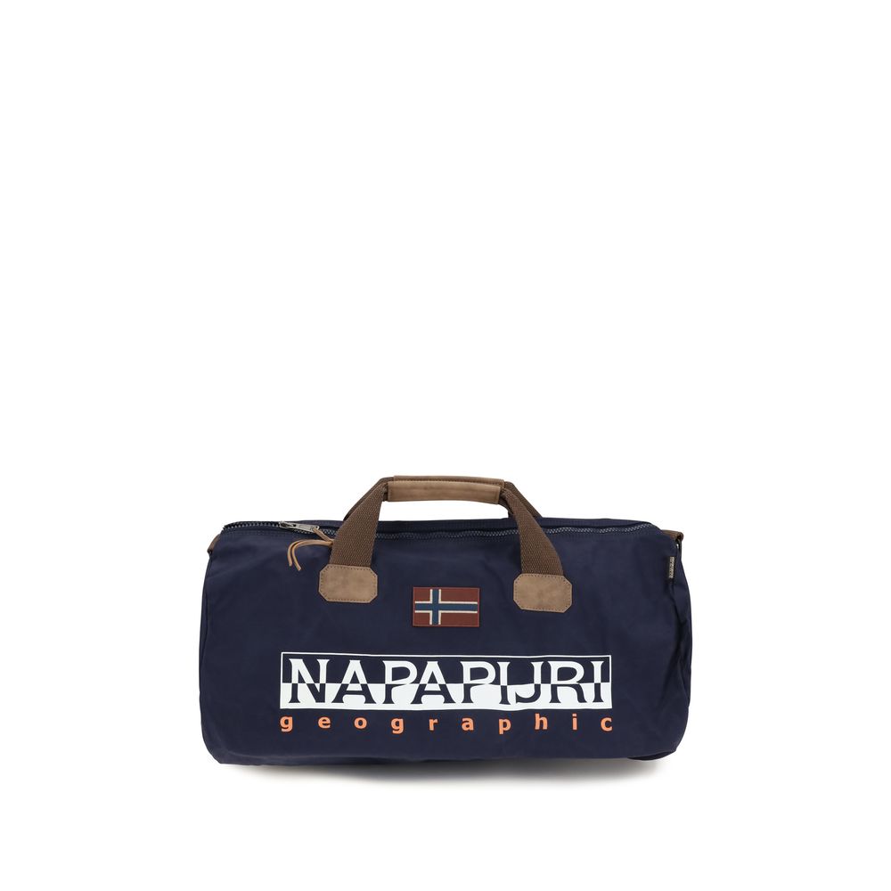 Blue Cotton Shoulder Bag