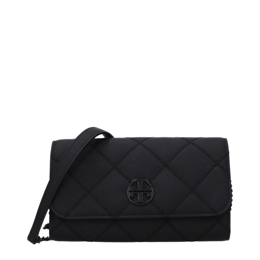 Black Leather Clutch Bag