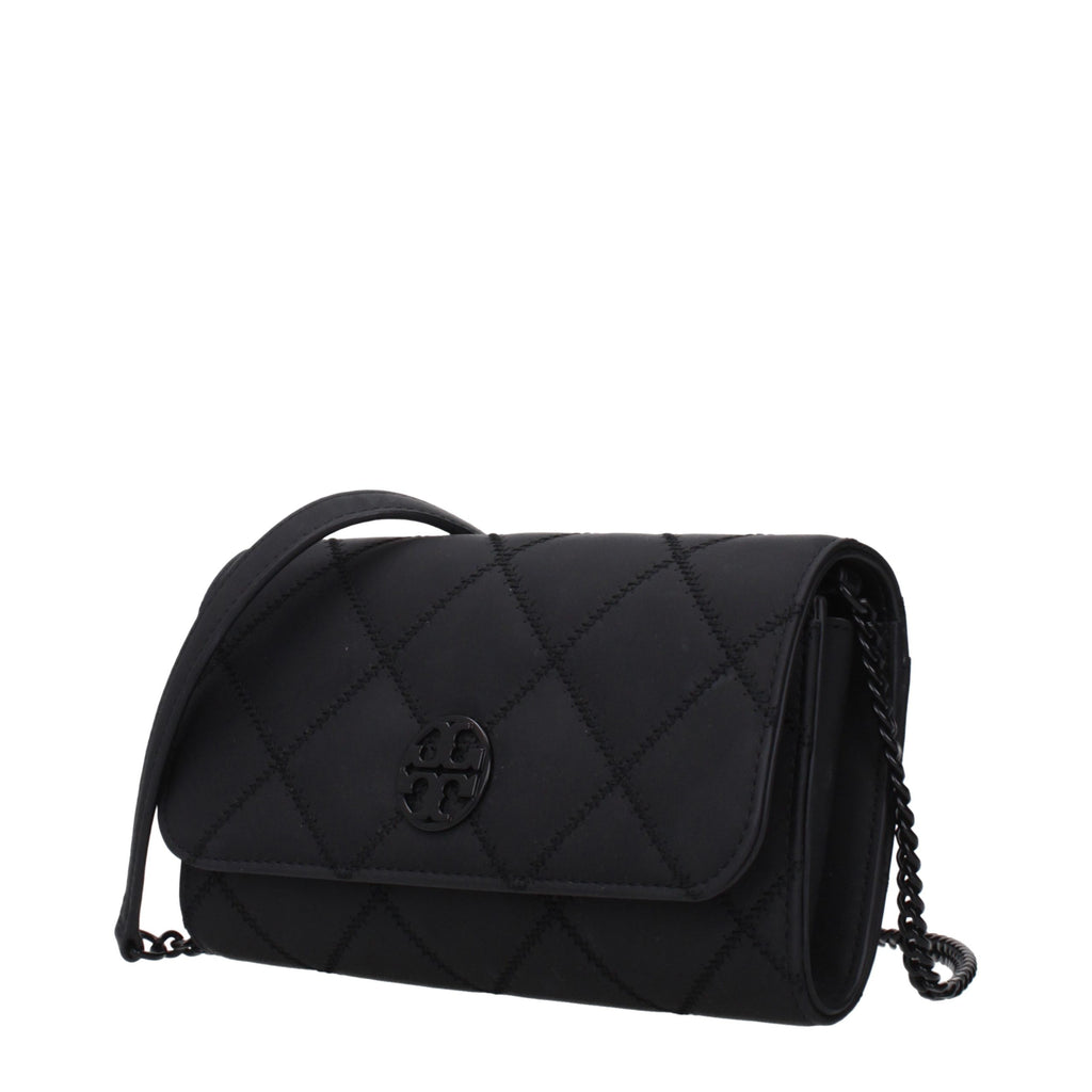 Black Leather Clutch Bag