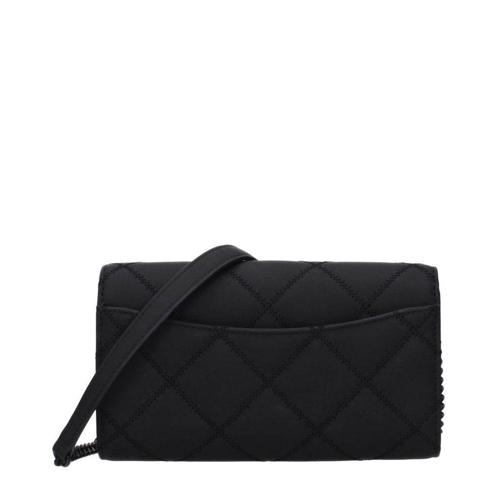 Black Leather Clutch Bag