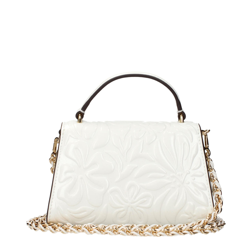 White Leather Handbag