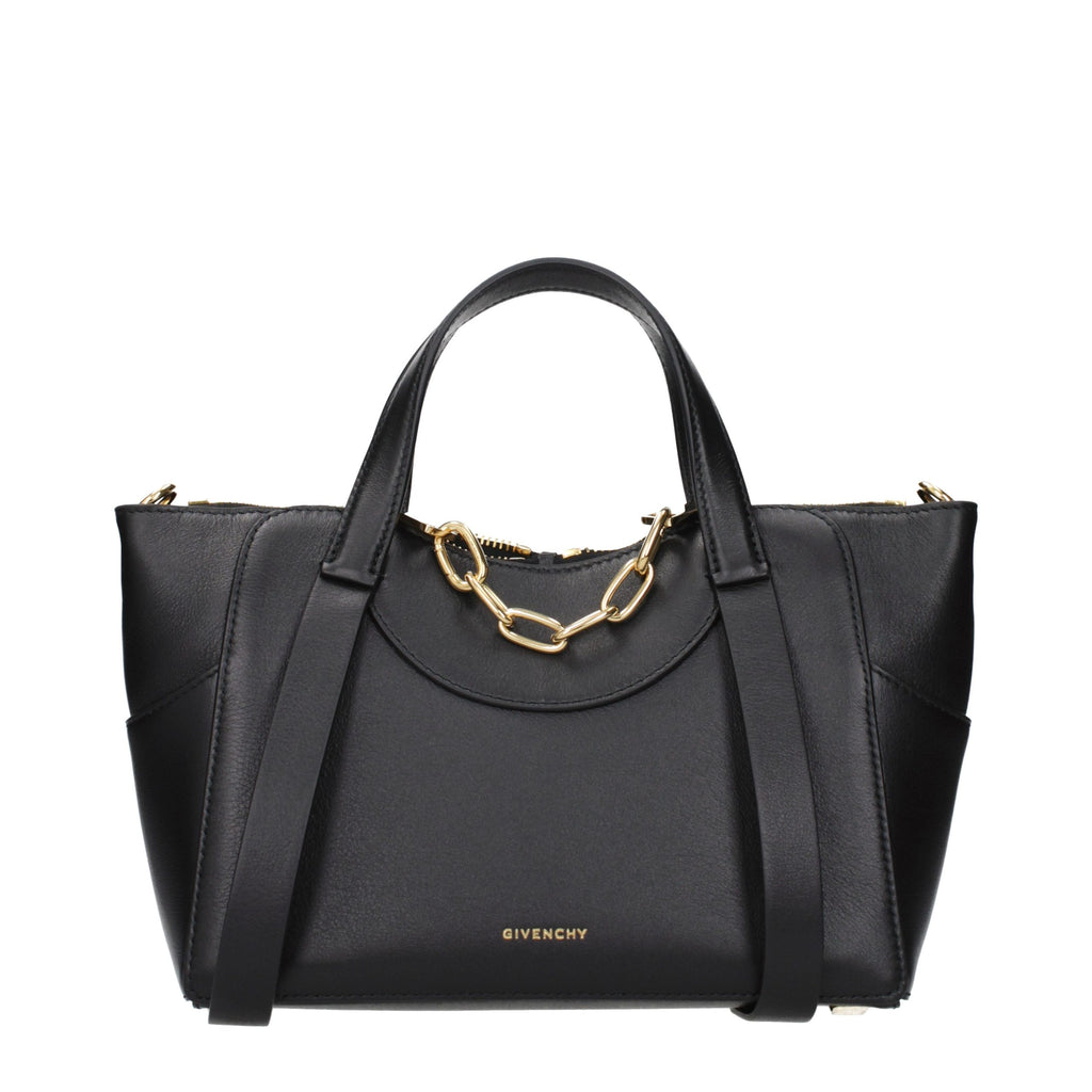 Black Leather Handbag