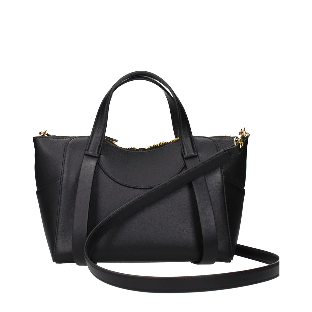 Black Leather Handbag