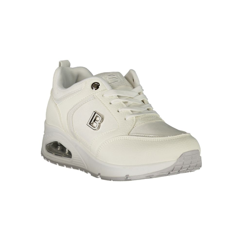 Bianco Polyurethane Women's Sneaker