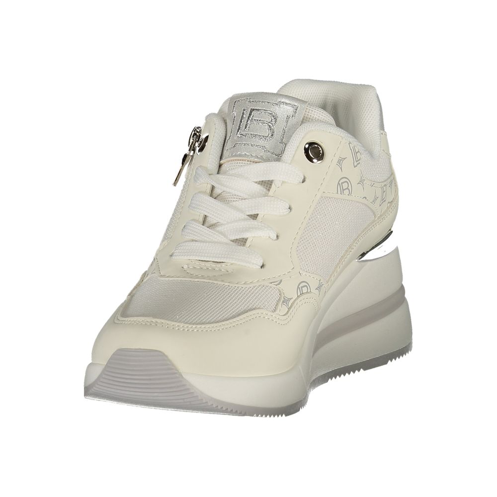 Bianco Polyurethane Women's Sneaker