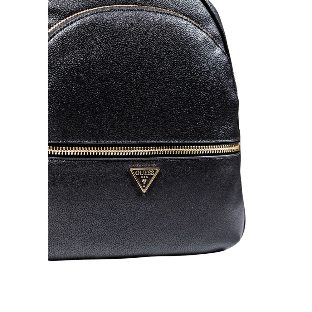 Black Polyethylene Backpack