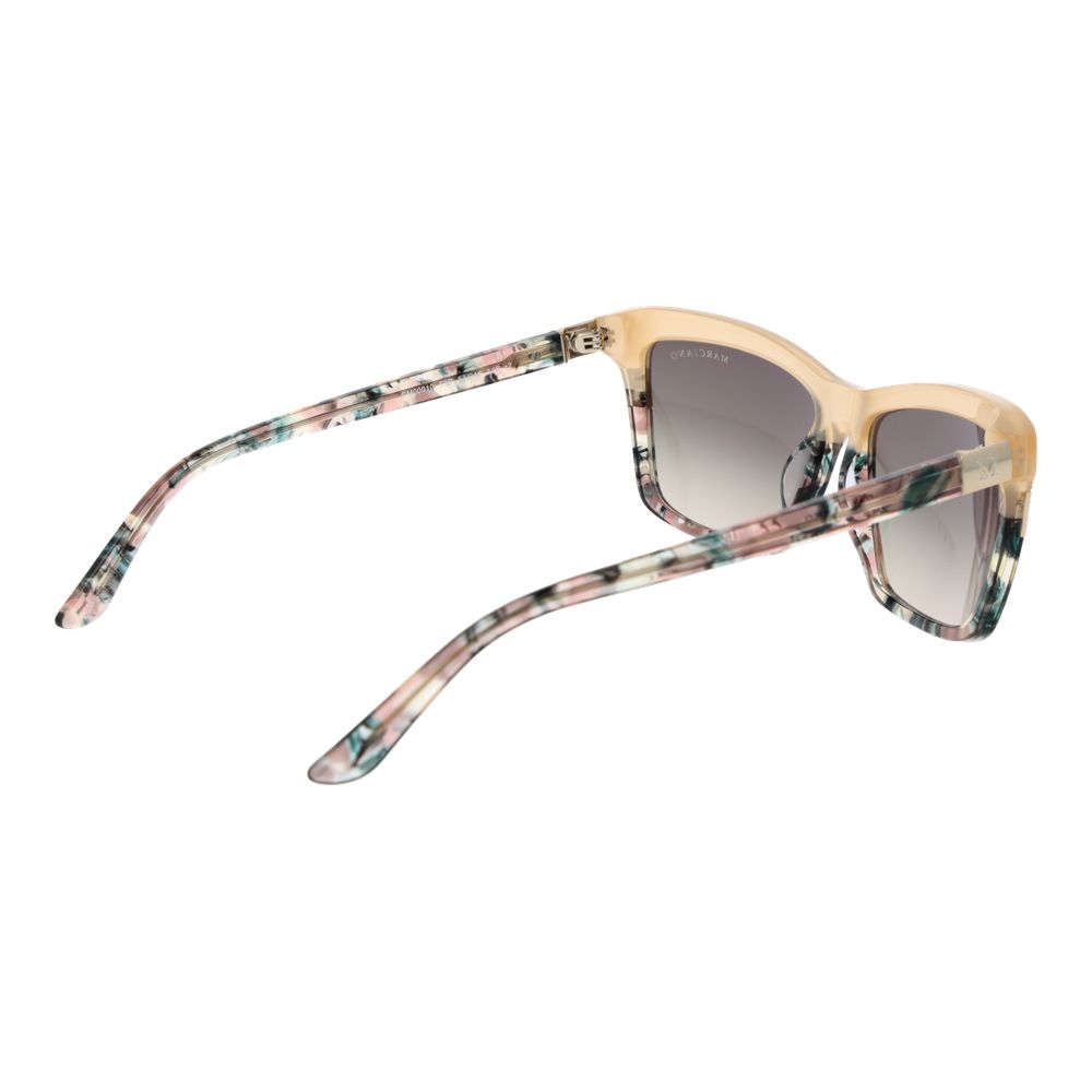 Beige Acetate Sunglasses
