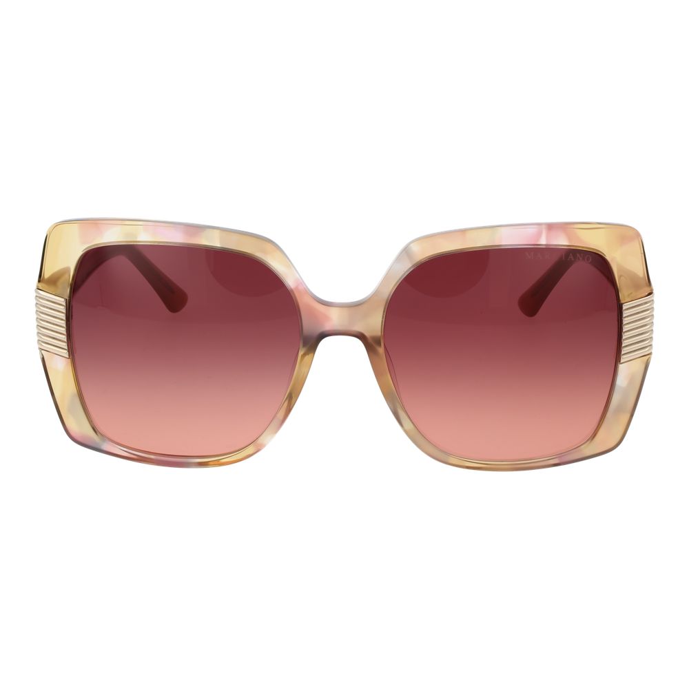 Beige Acetate Sunglasses