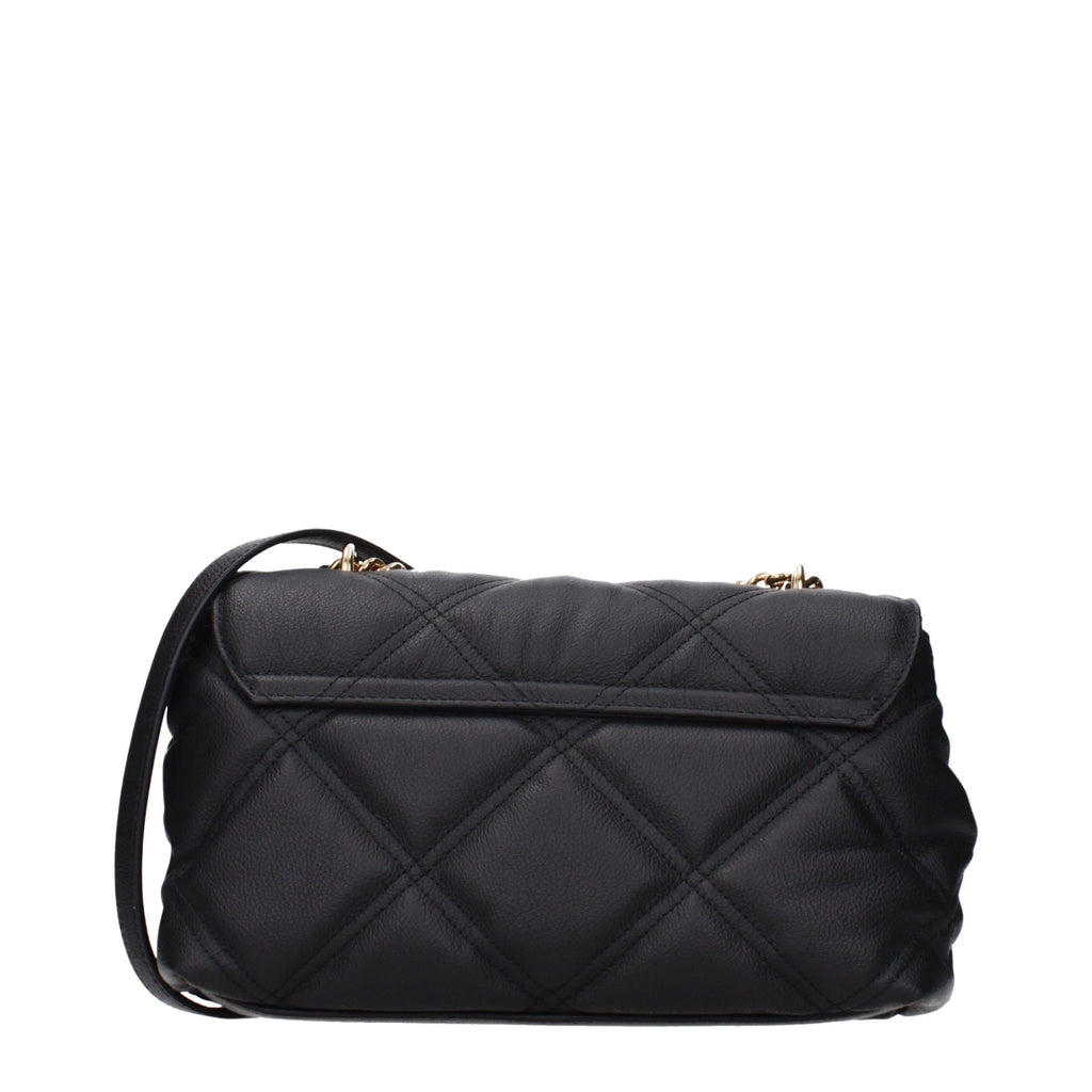 Black Leather Shoulder Bag
