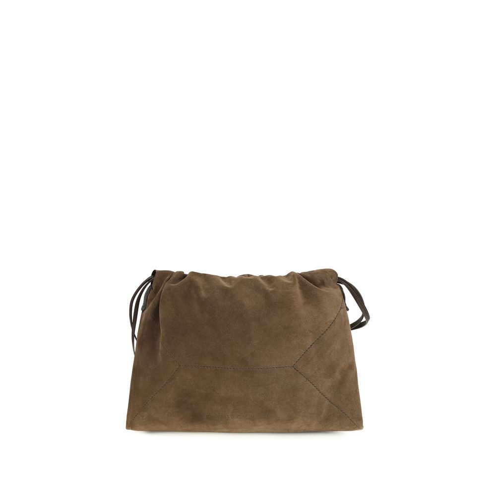Brown Calf Leather Bos Taurus Shoulder Bag