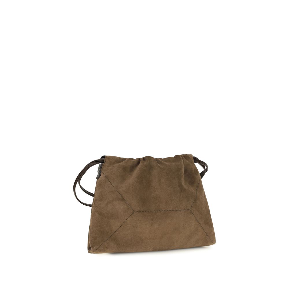 Brown Calf Leather Bos Taurus Shoulder Bag