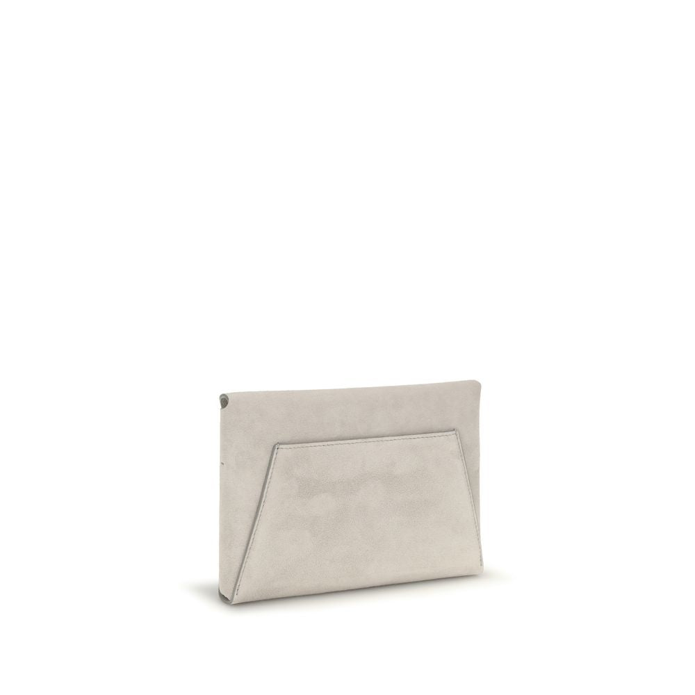 Gray Calf Leather Bos Taurus Shoulder Bag