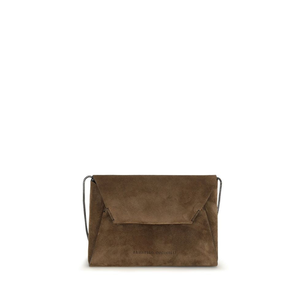 Brown Calf Leather Bos Taurus Shoulder Bag