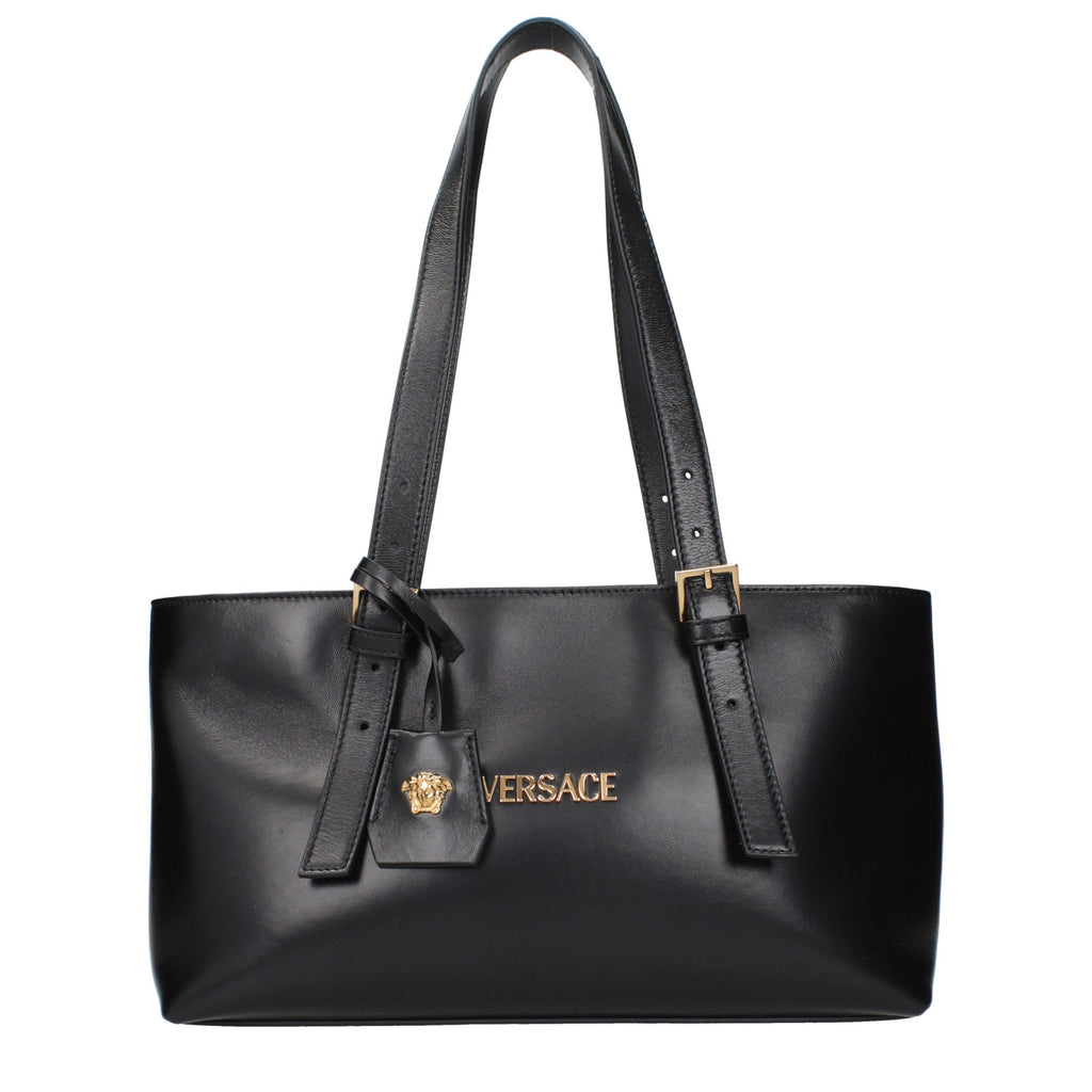 Black Leather Shoulder Bag