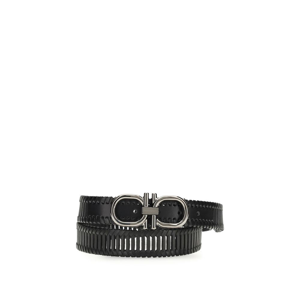 Black Calf Leather Bos Taurus Regular Belt