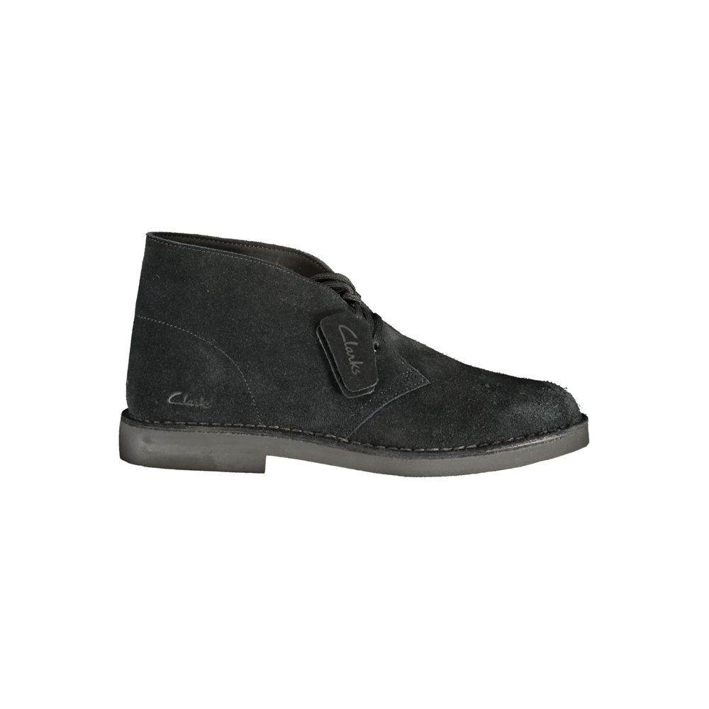 Black Leather Men's Boot