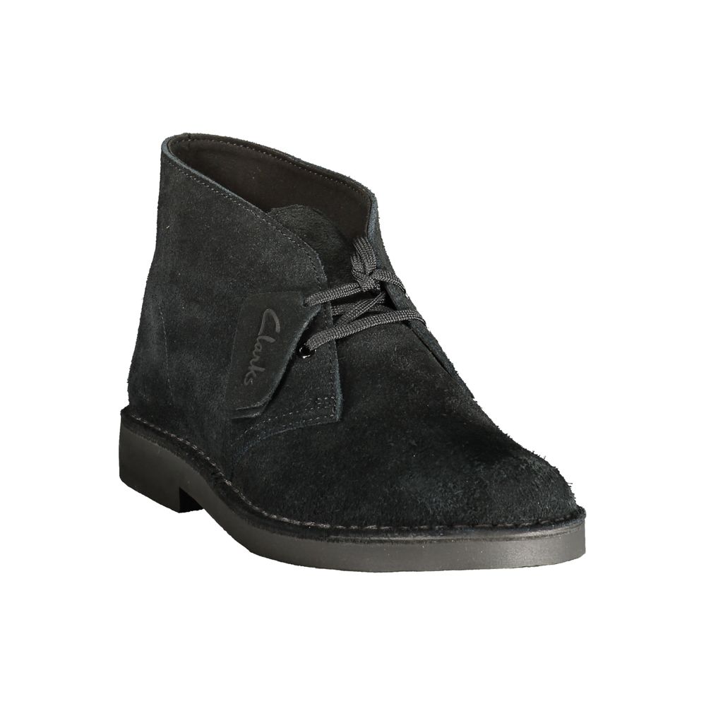 Black Leather Men's Boot
