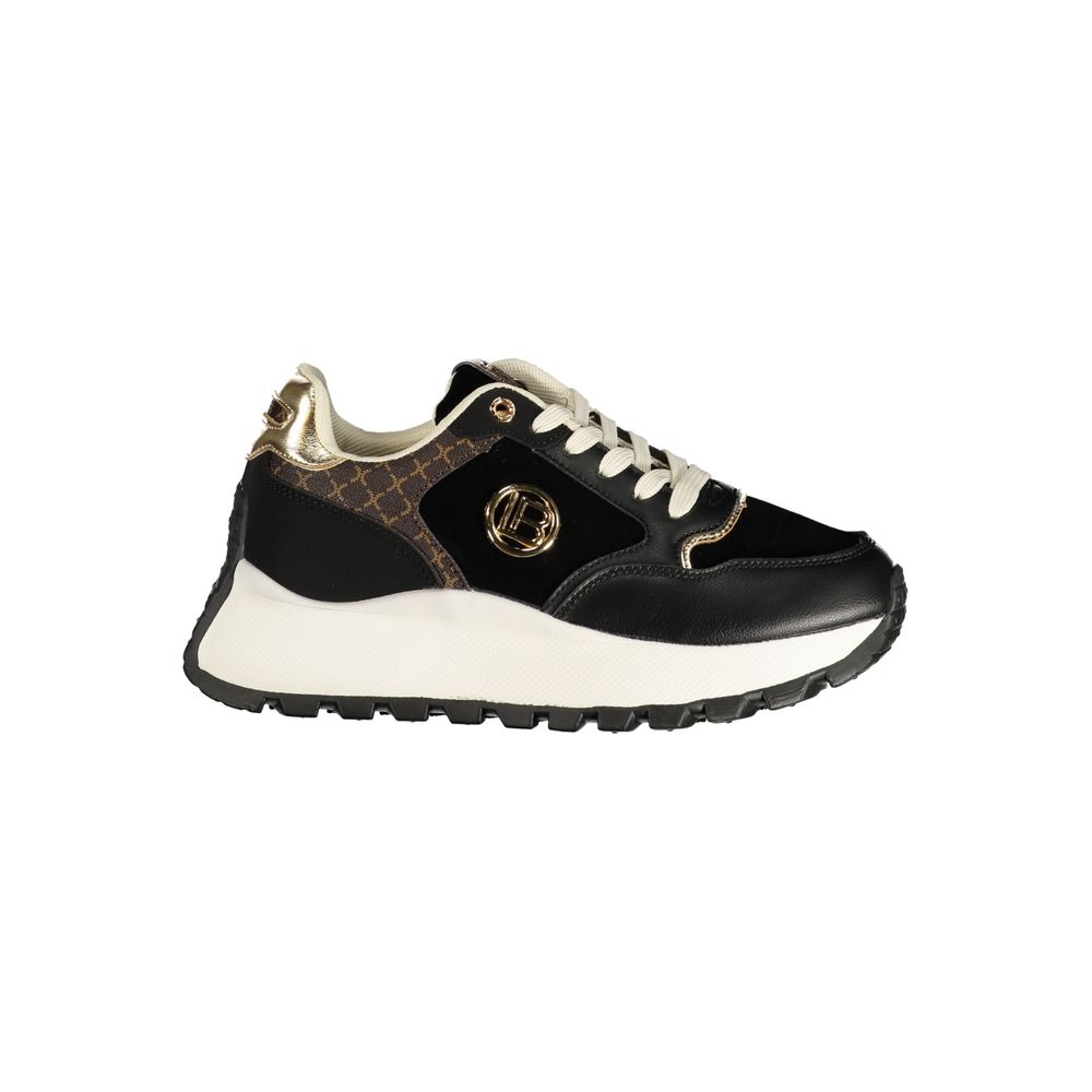 Nero Polyurethane Women's Sneaker