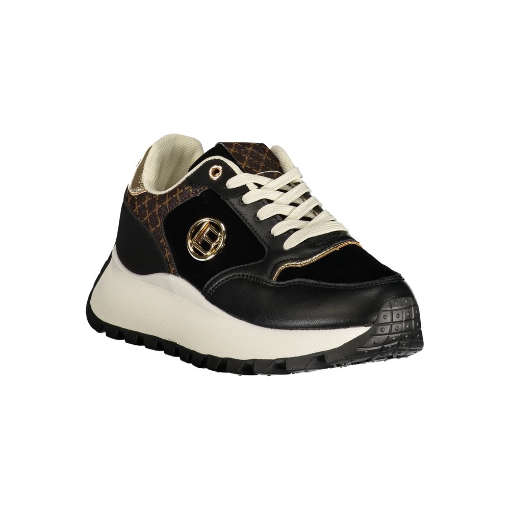 Nero Polyurethane Women's Sneaker