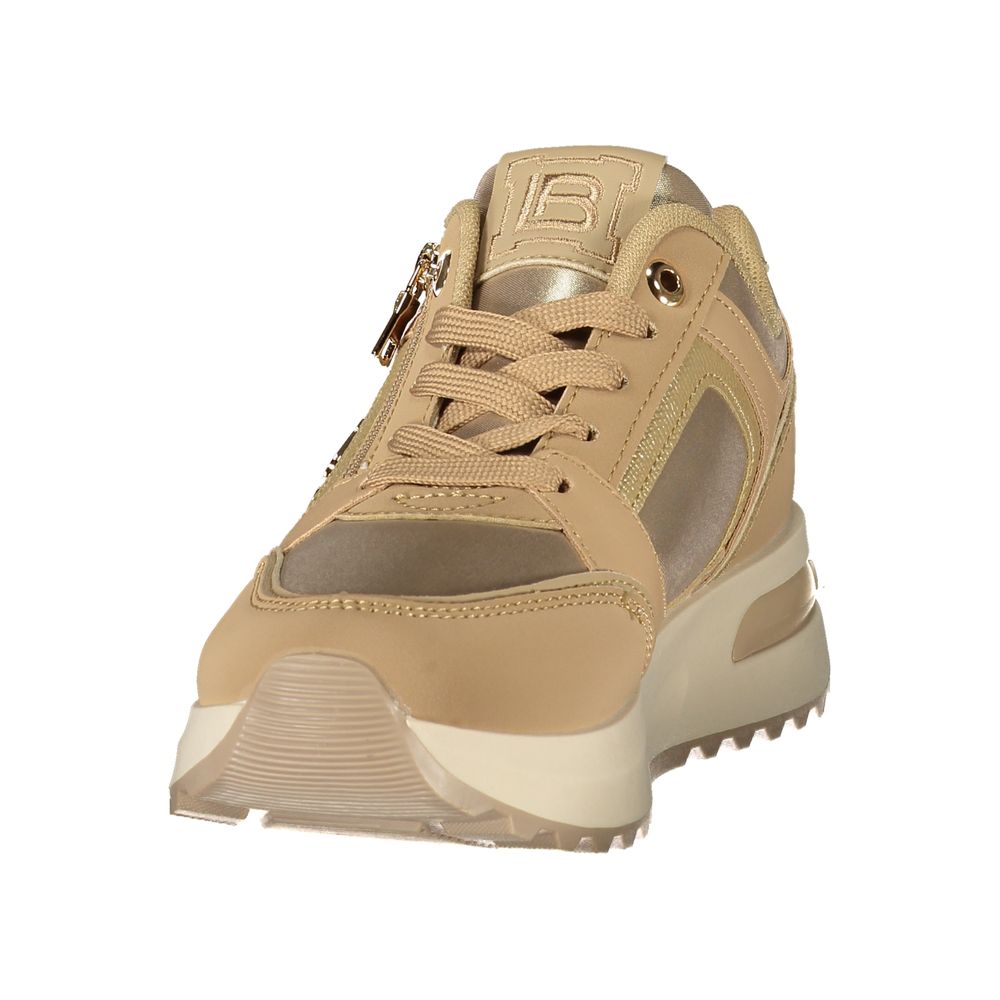 Beige Poliuretano Womens Sneaker
