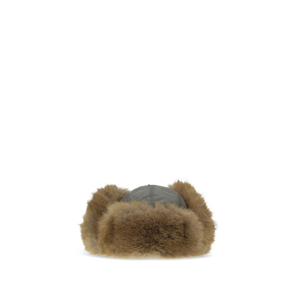 Gray Polyamide Sunhat