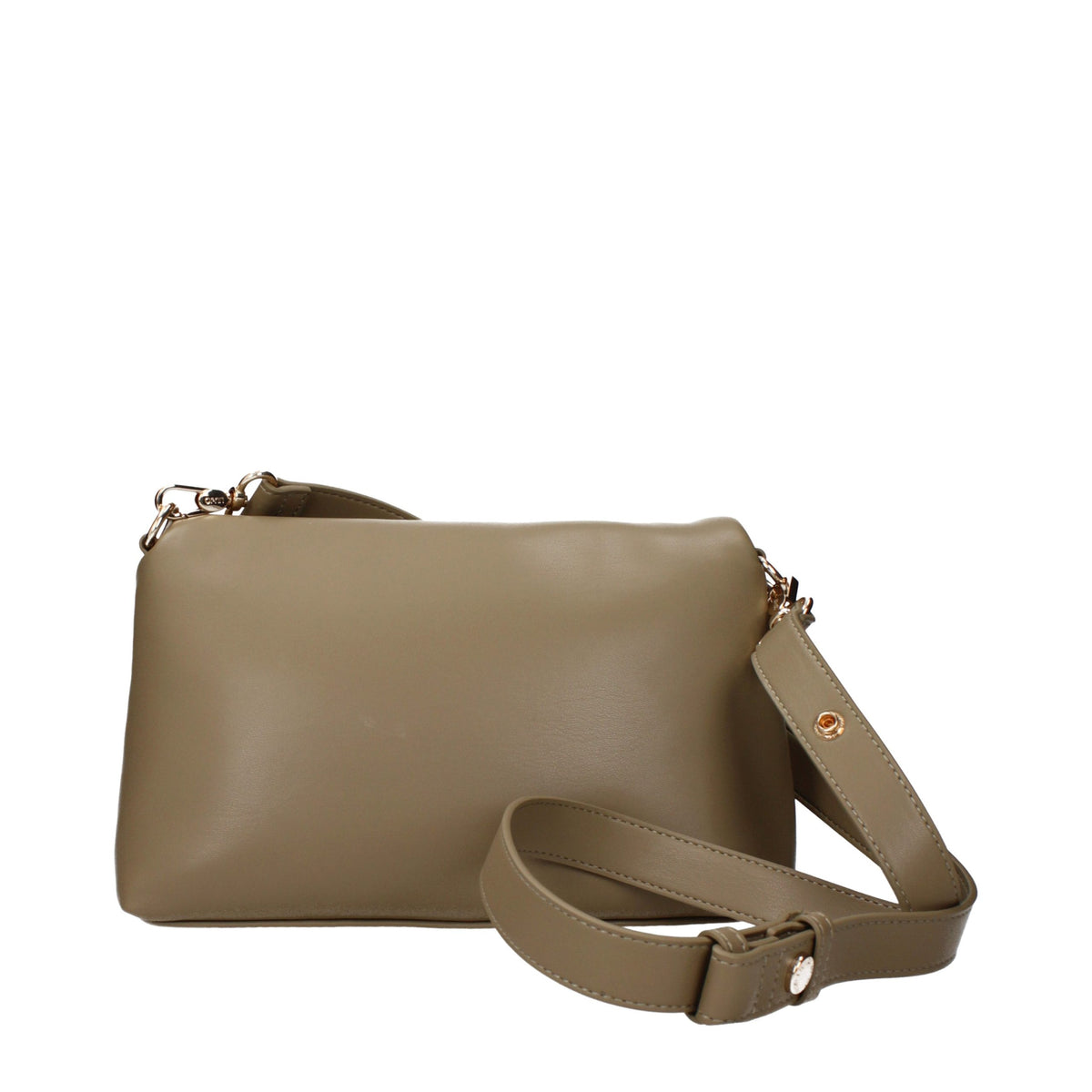 Green Polyester Shoulder Bag