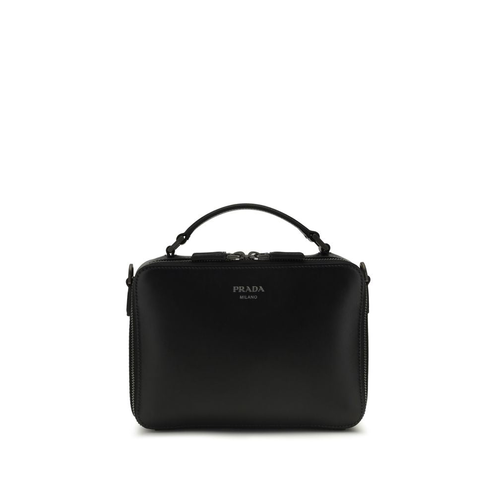 Black Calf Leather Bos Taurus Shoulder Bag