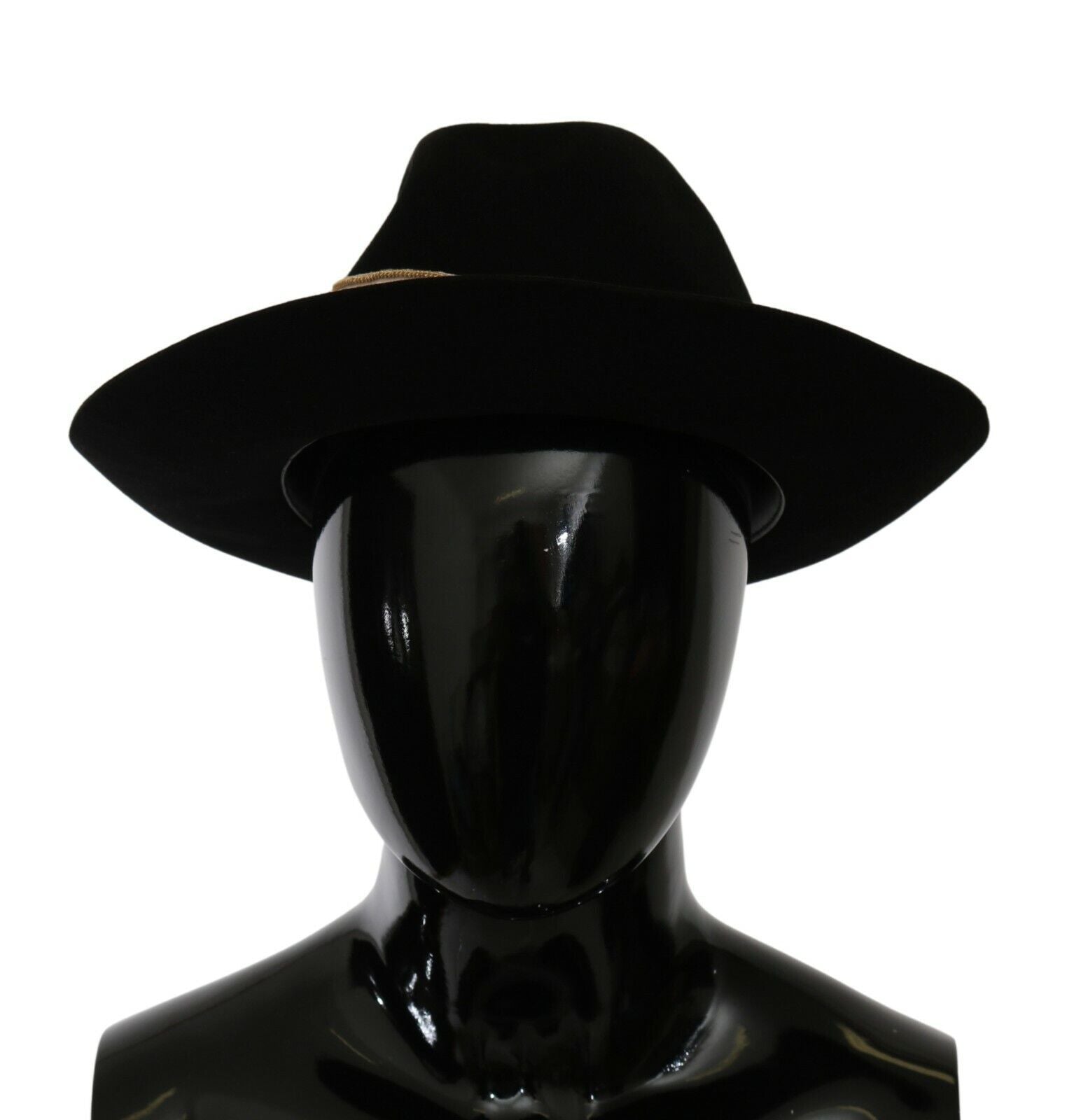 Chapeau Panama à large bord noir Lapin Amor Gignit