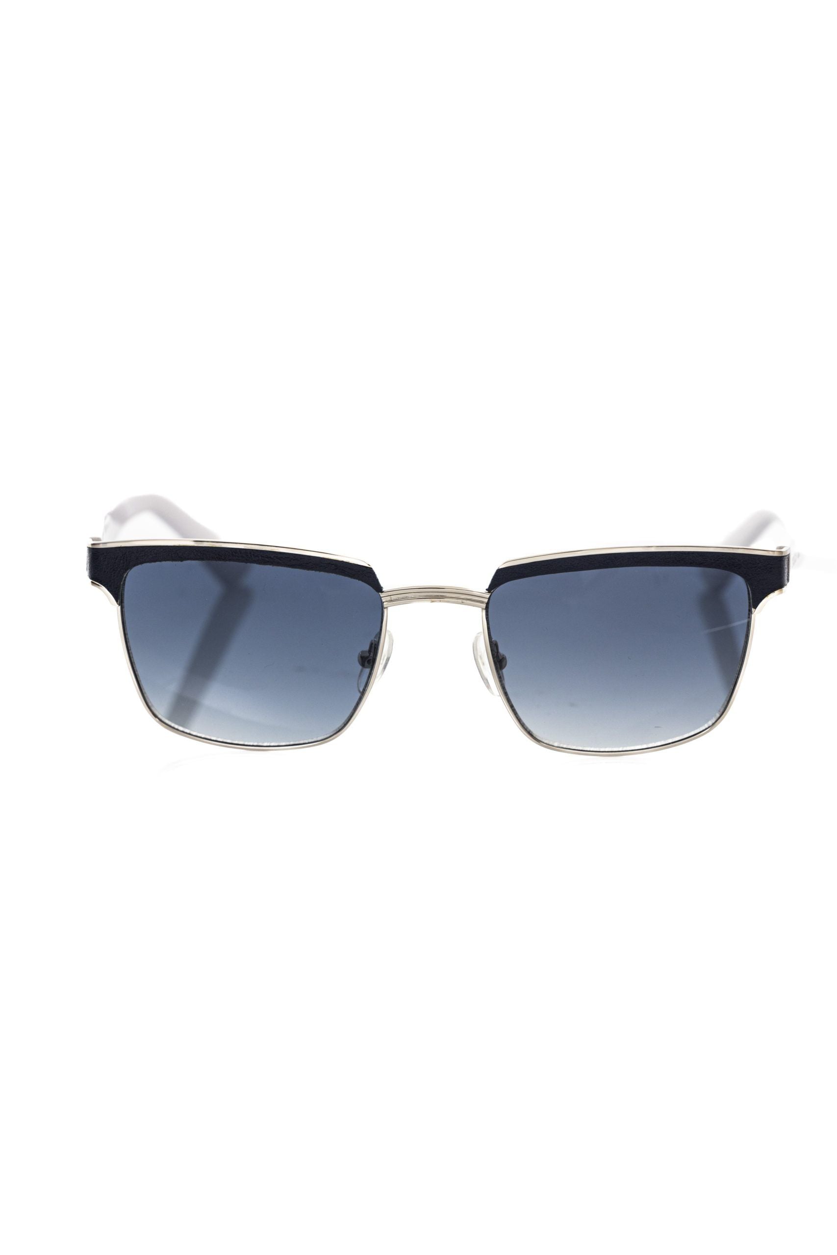 Lunettes de soleil homme, noir métallisé