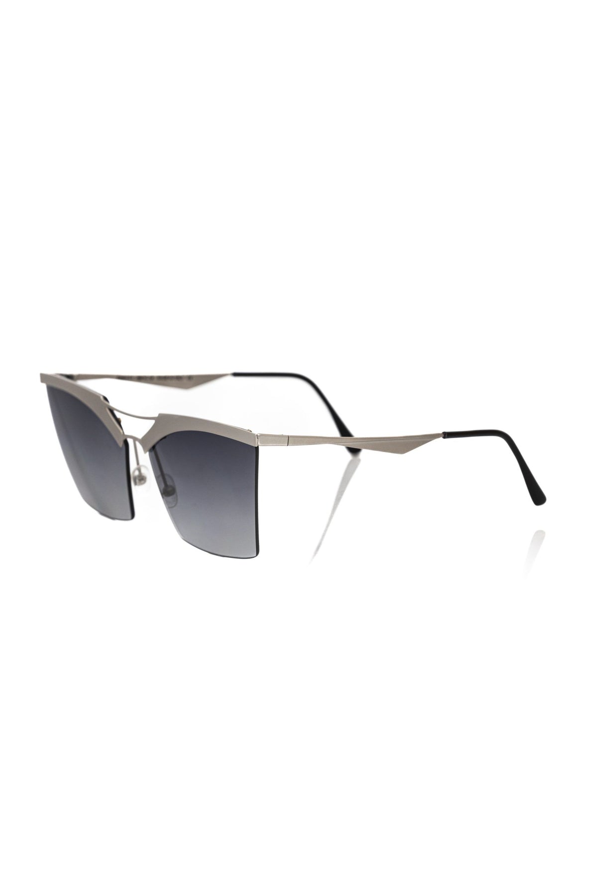 Silver Metallic Women's Sunglass