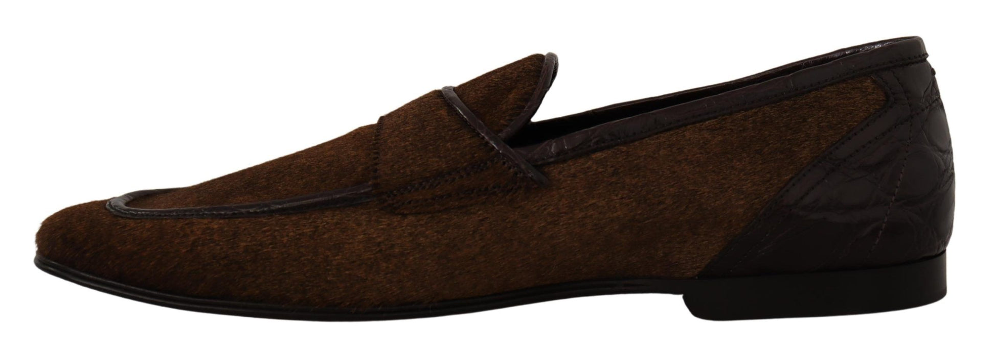 Chaussures Mocassins Brun Cuir Chaussures Sans Lacets